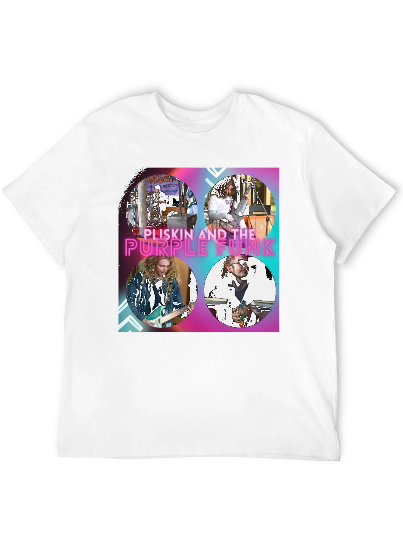 Pliskin and the Purple Funk Band Tee