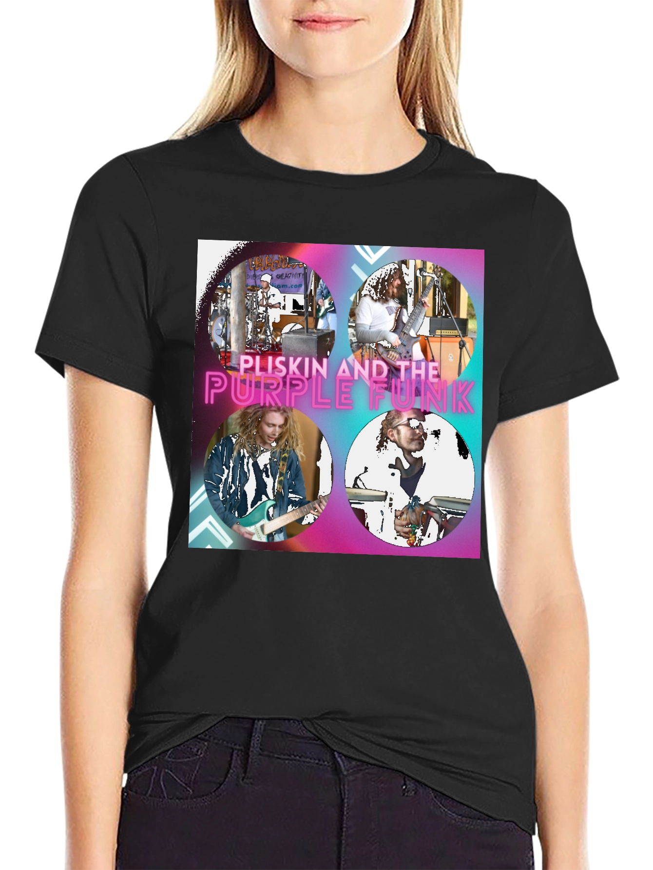 Pliskin and the Purple Funk Band Tee