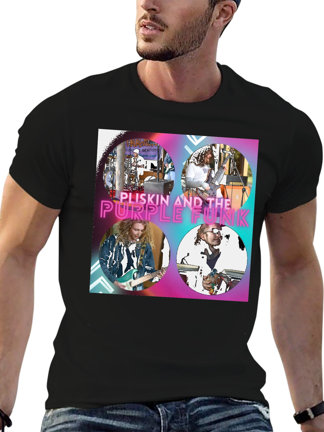 Pliskin and the Purple Funk Band Tee