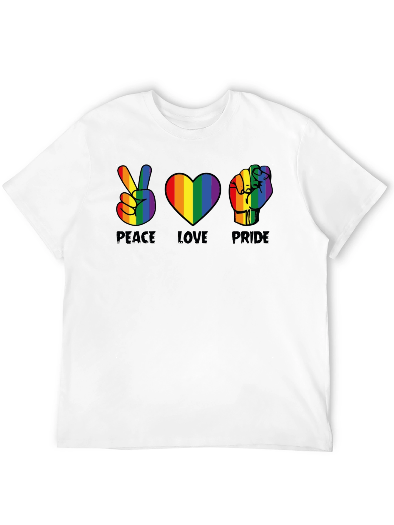 Peace Love Pride T-Shirt