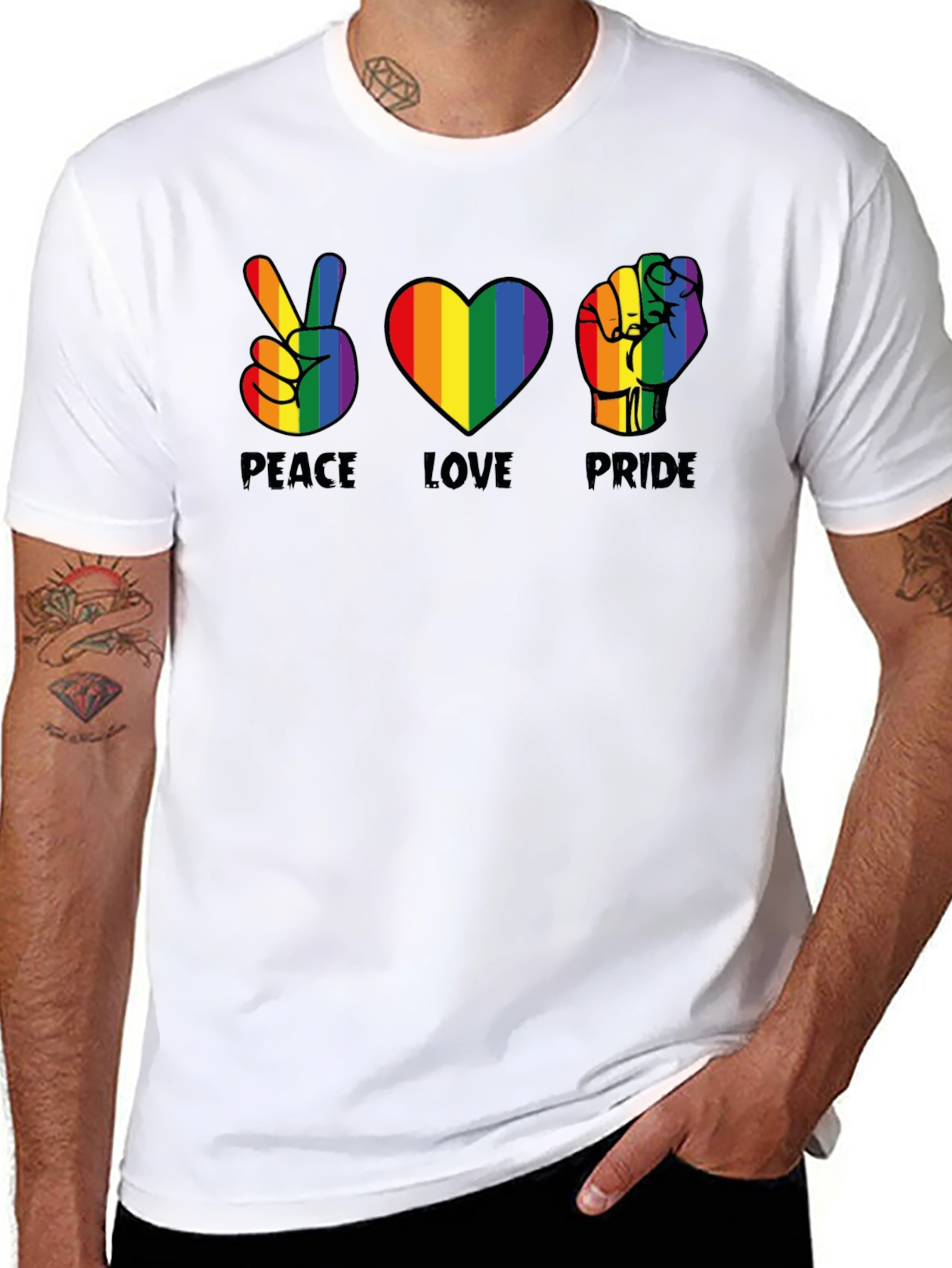 Peace Love Pride T-Shirt