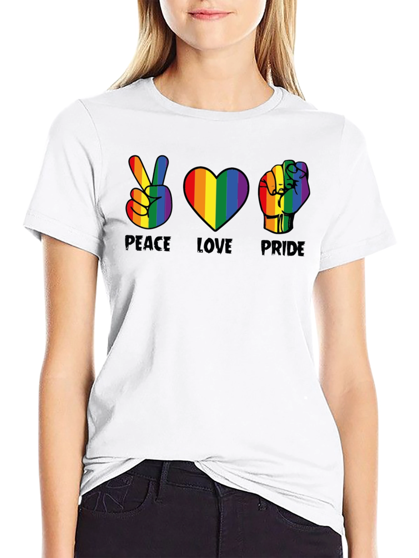Peace Love Pride T-Shirt