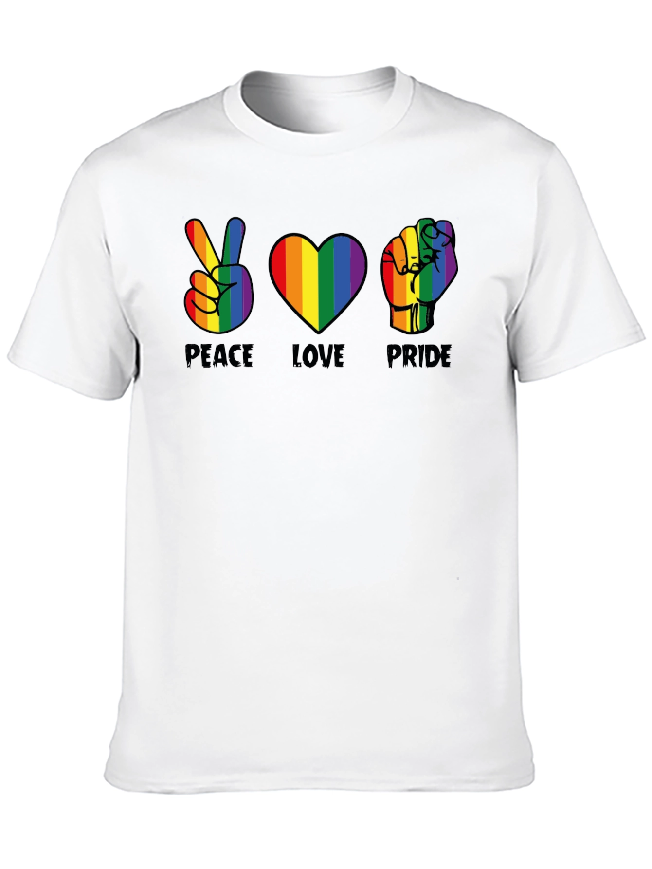 Peace Love Pride T-Shirt