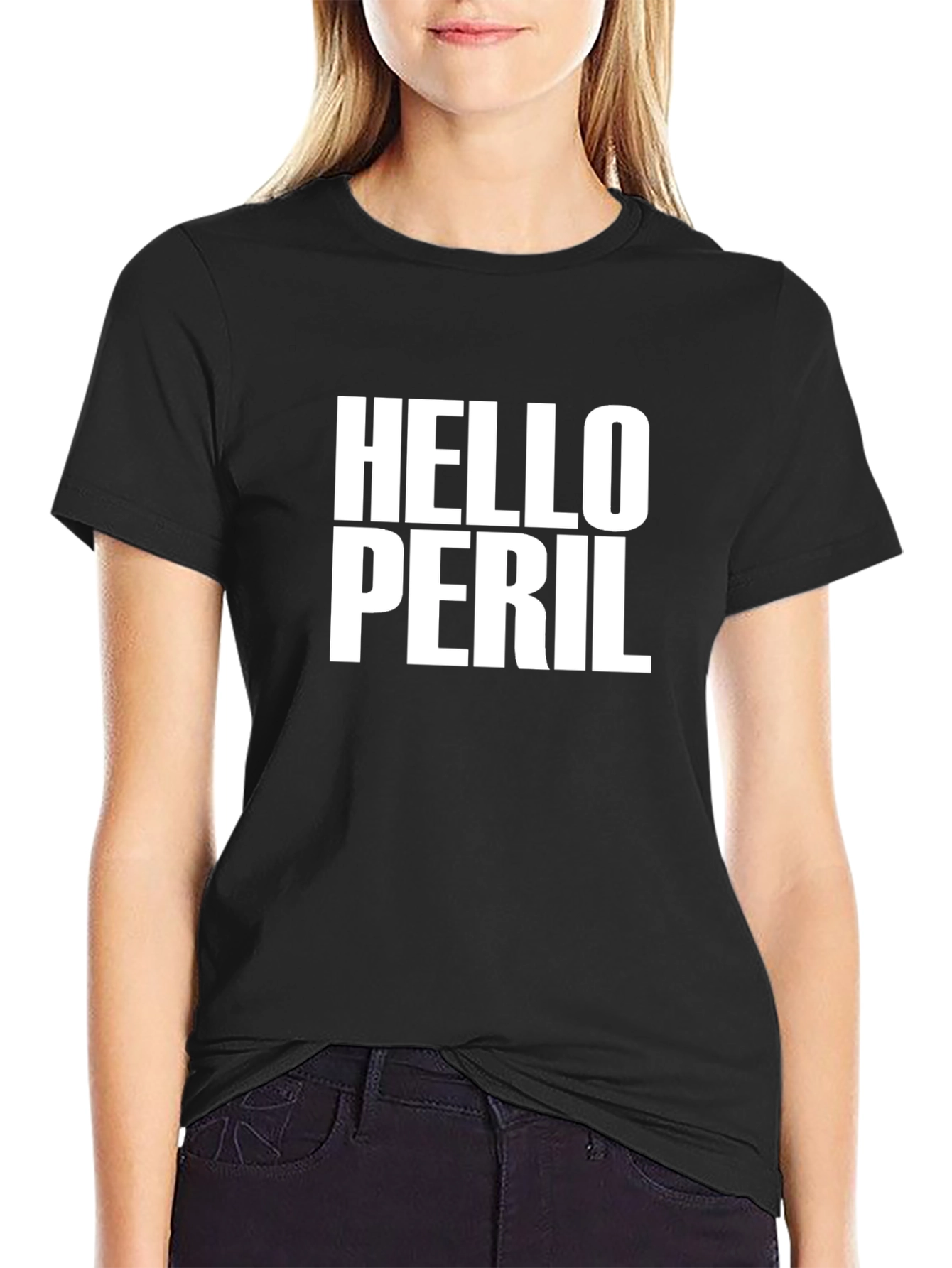 Hello Peril Black T-Shirt