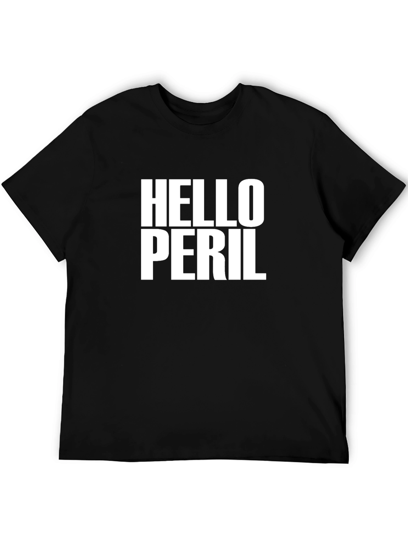 Hello Peril Black T-Shirt