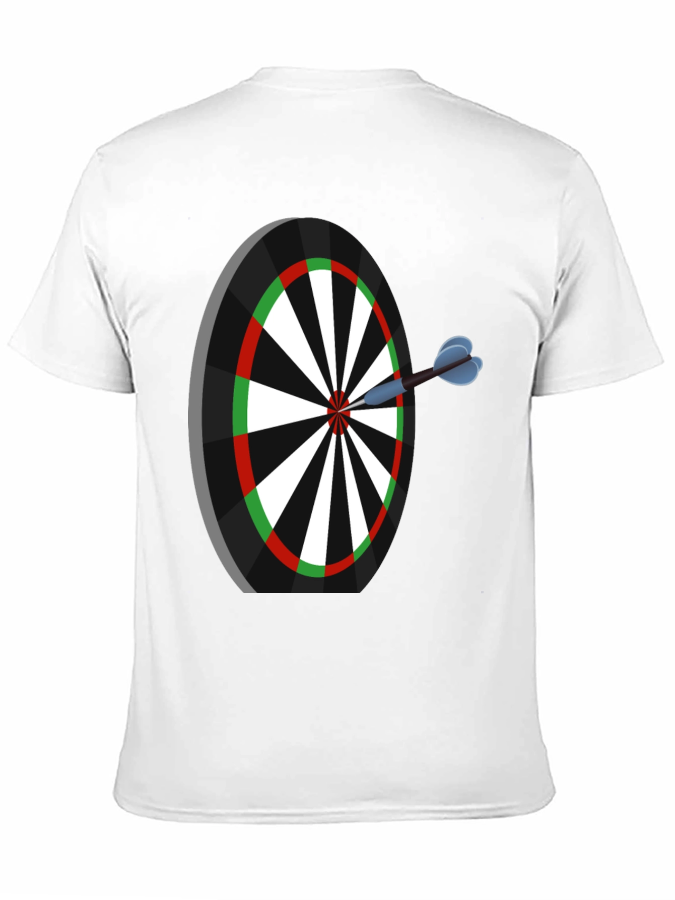 Dartboard T-Shirt - Bullseye Graphic Tee