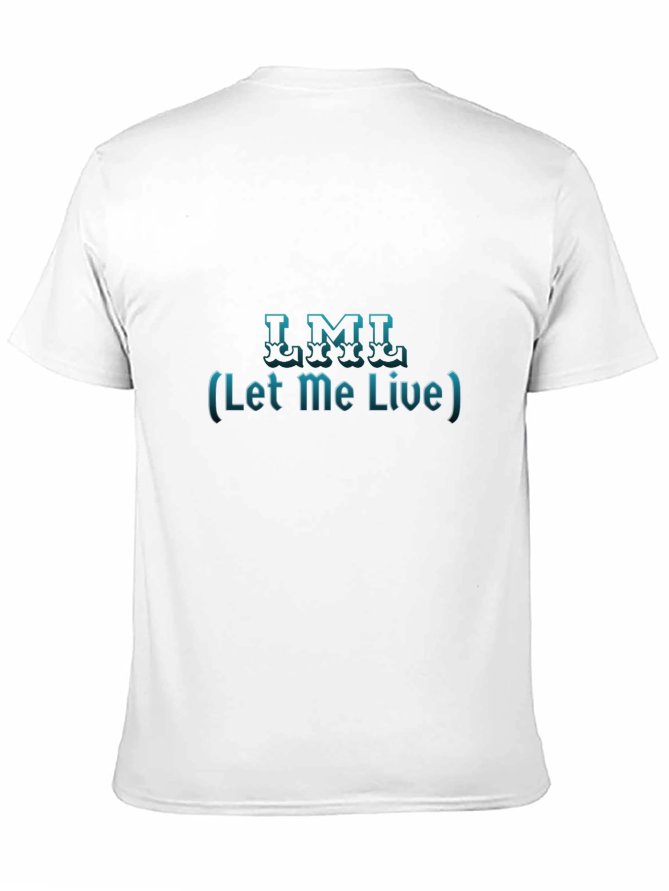 LML Let Me Live Black T-Shirt