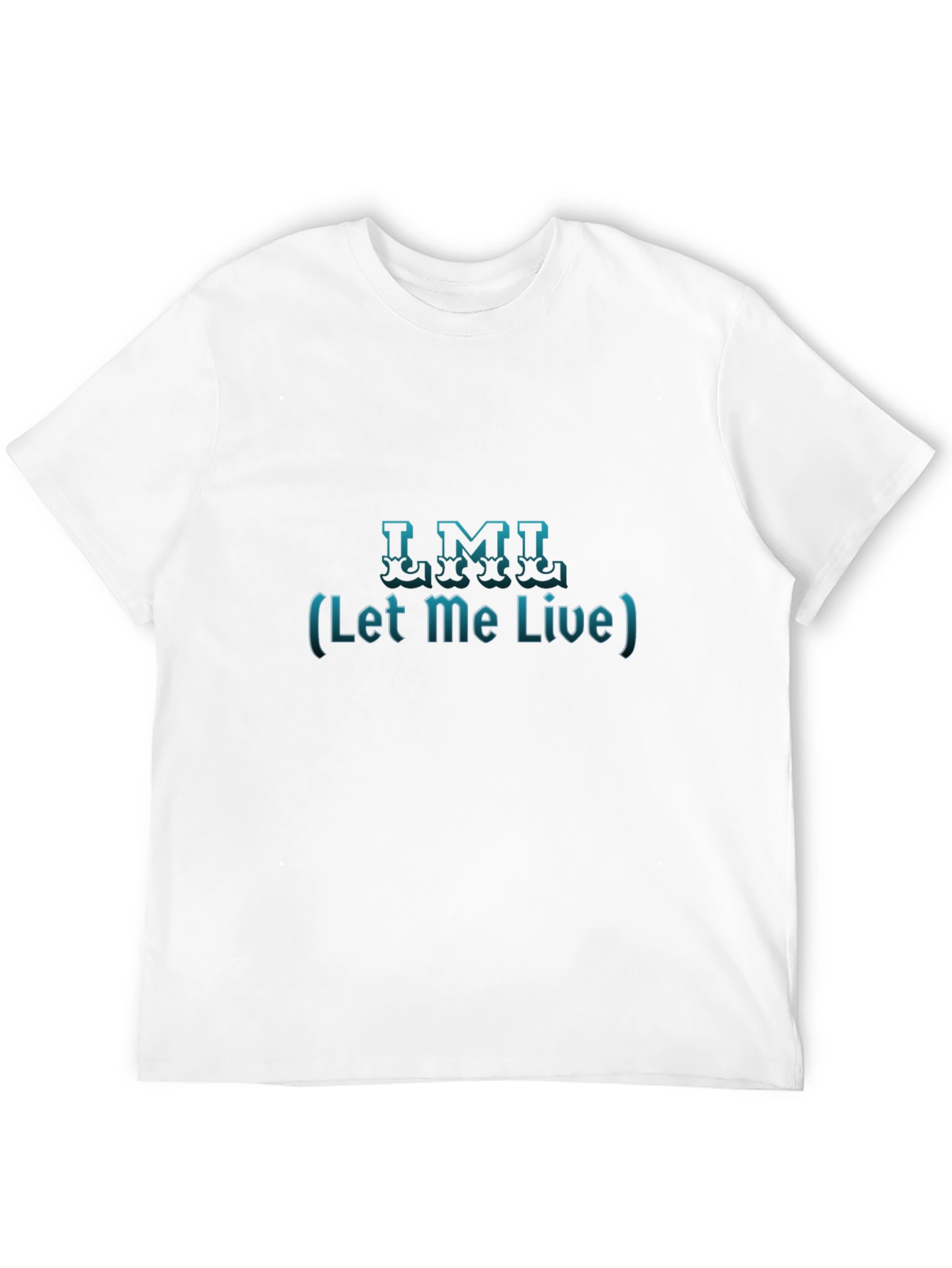 LML Let Me Live Black T-Shirt