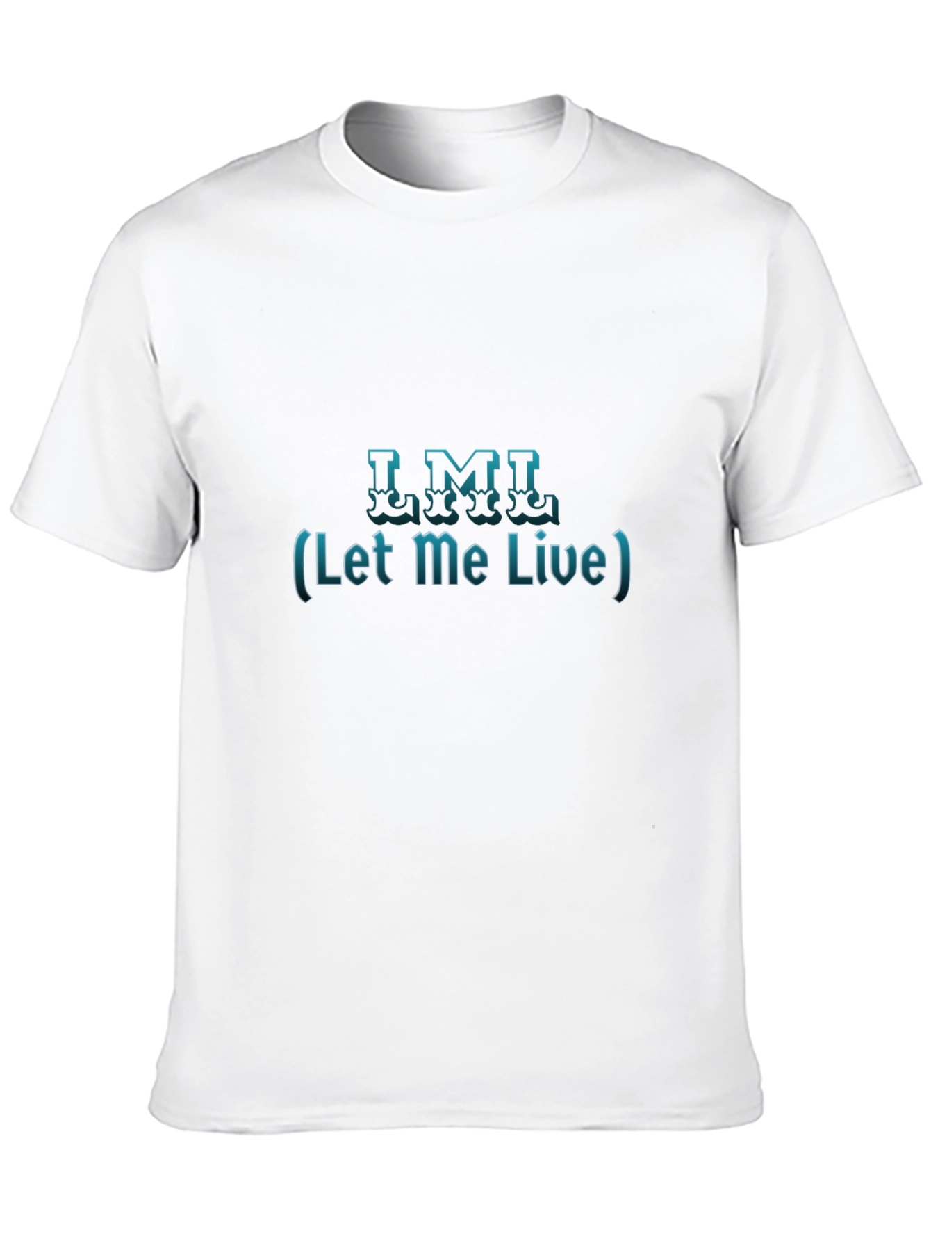 LML Let Me Live Black T-Shirt