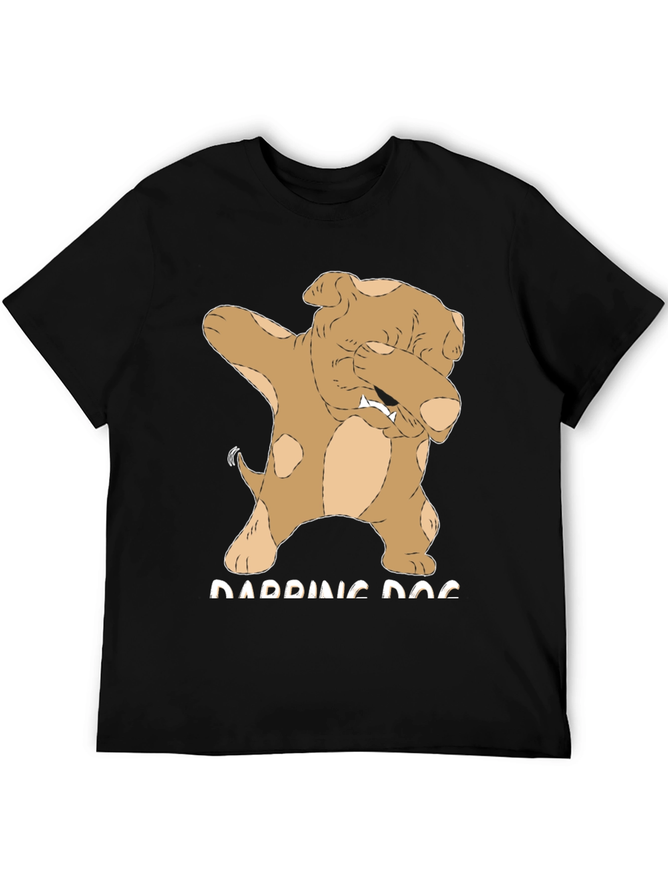 Dabbing Dog Graphic Tee