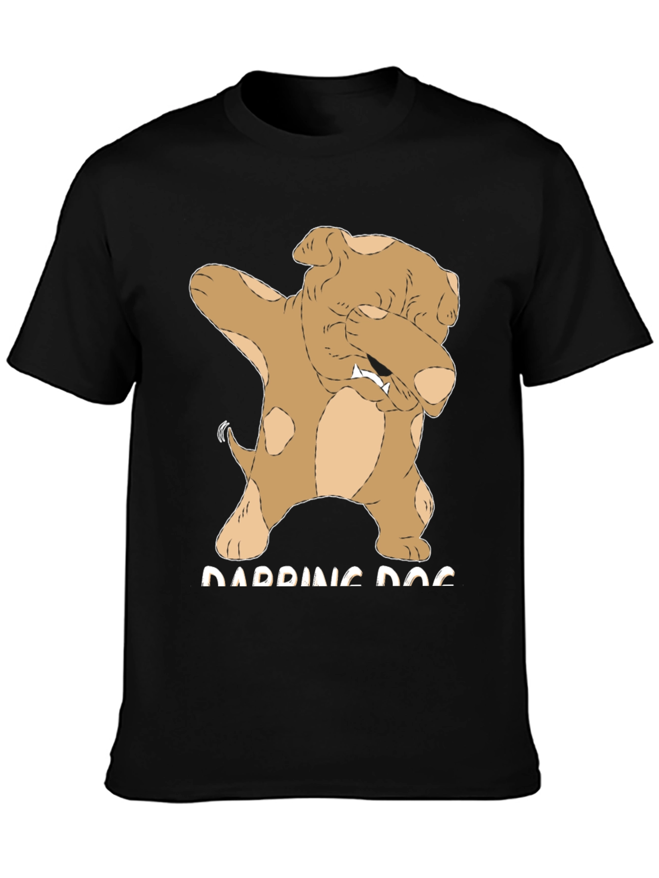 Dabbing Dog Graphic Tee