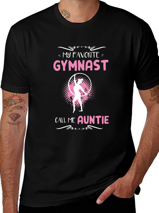 My Favorite Gymnast Call Me Auntie T-Shirt