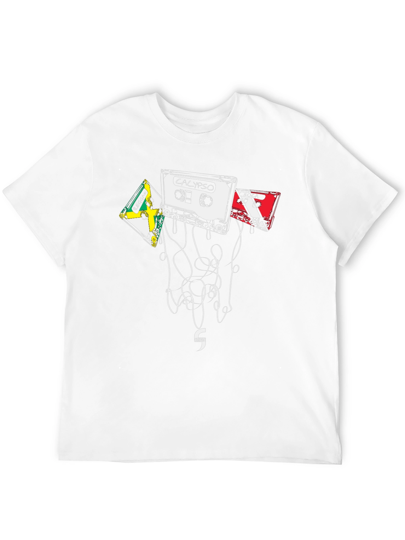 Calypso Cassette Tape Graphic Tee - Retro Music Vibes