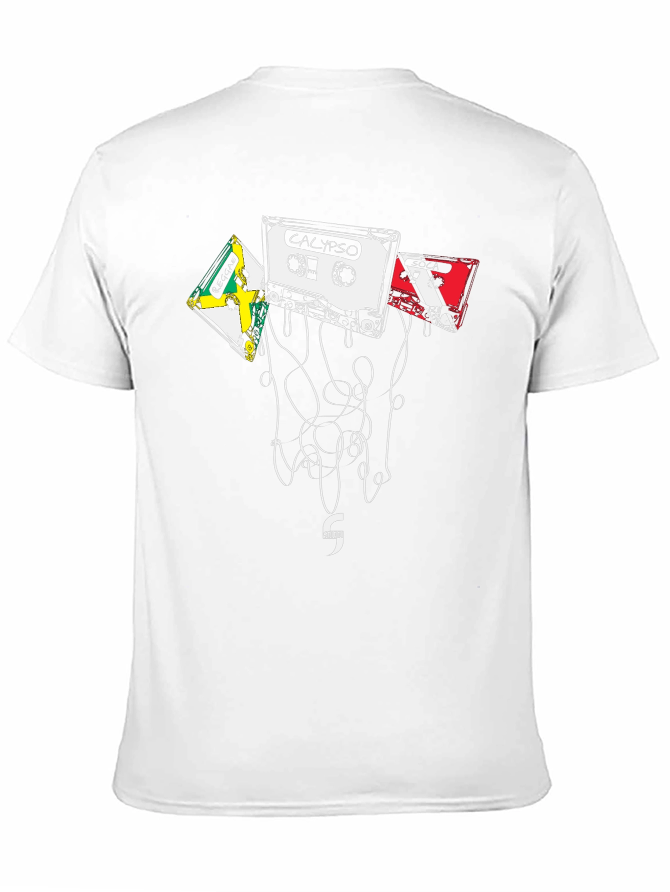 Calypso Cassette Tape Graphic Tee - Retro Music Vibes