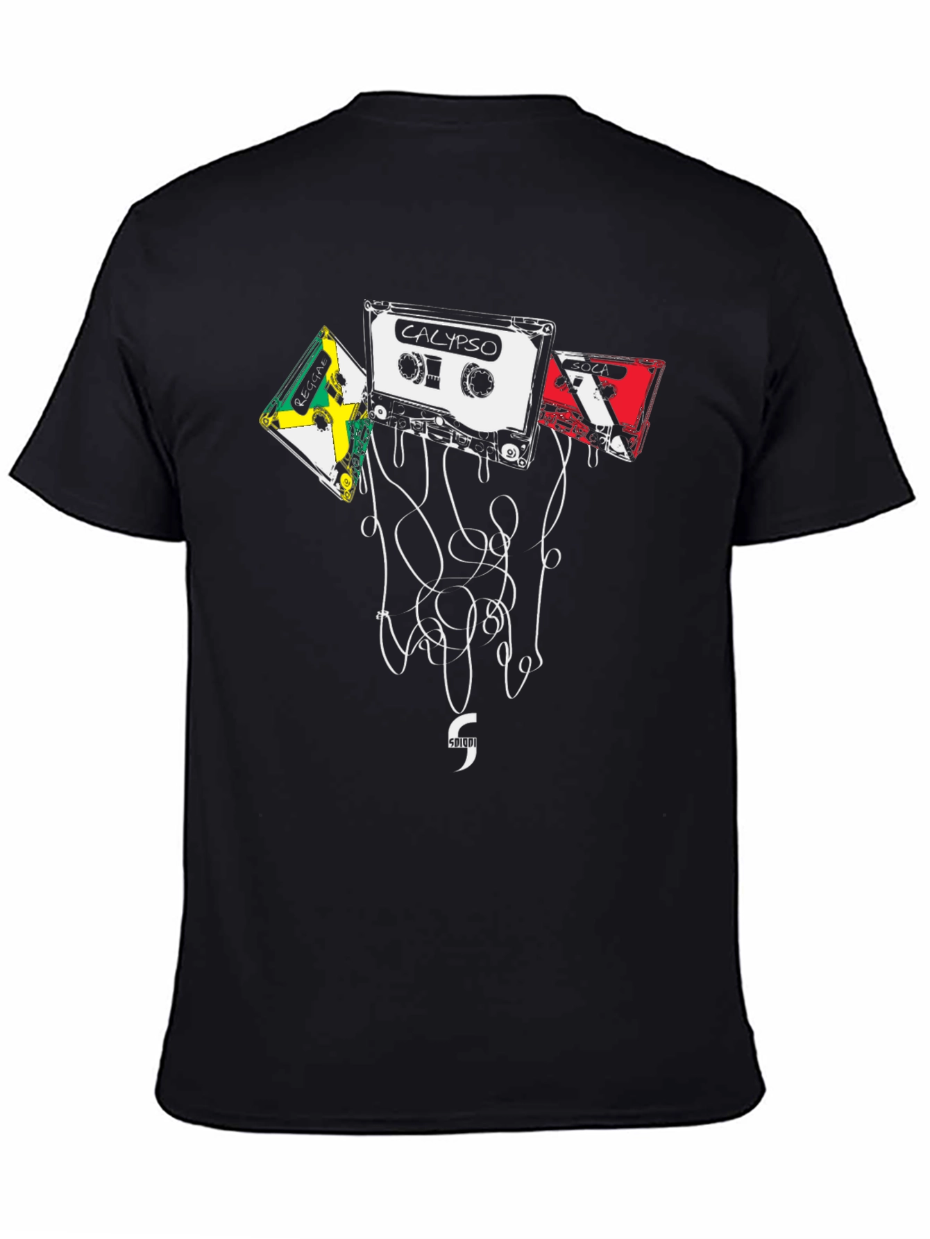 Calypso Cassette Tape Graphic Tee - Retro Music Vibes