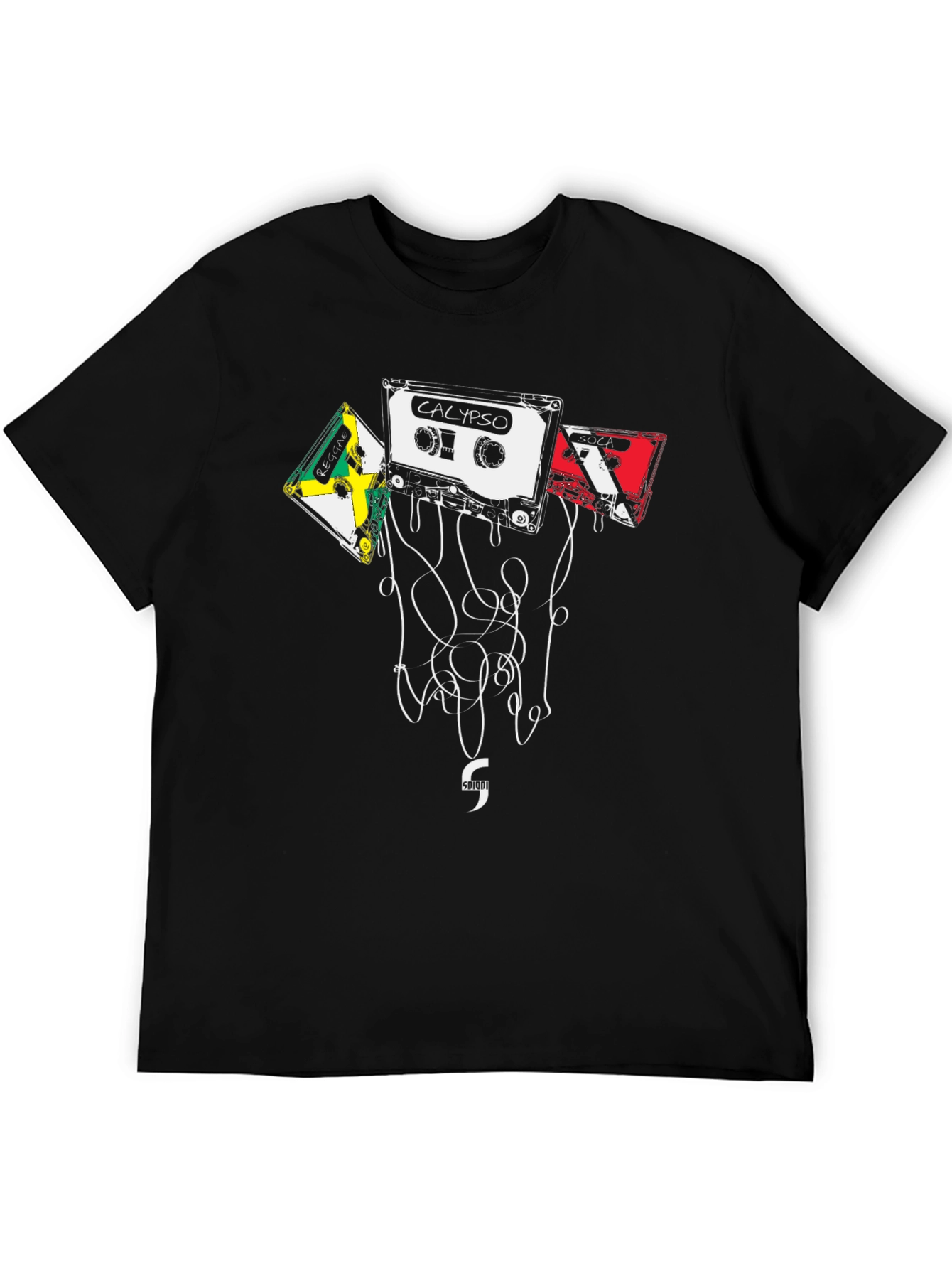 Calypso Cassette Tape Graphic Tee - Retro Music Vibes