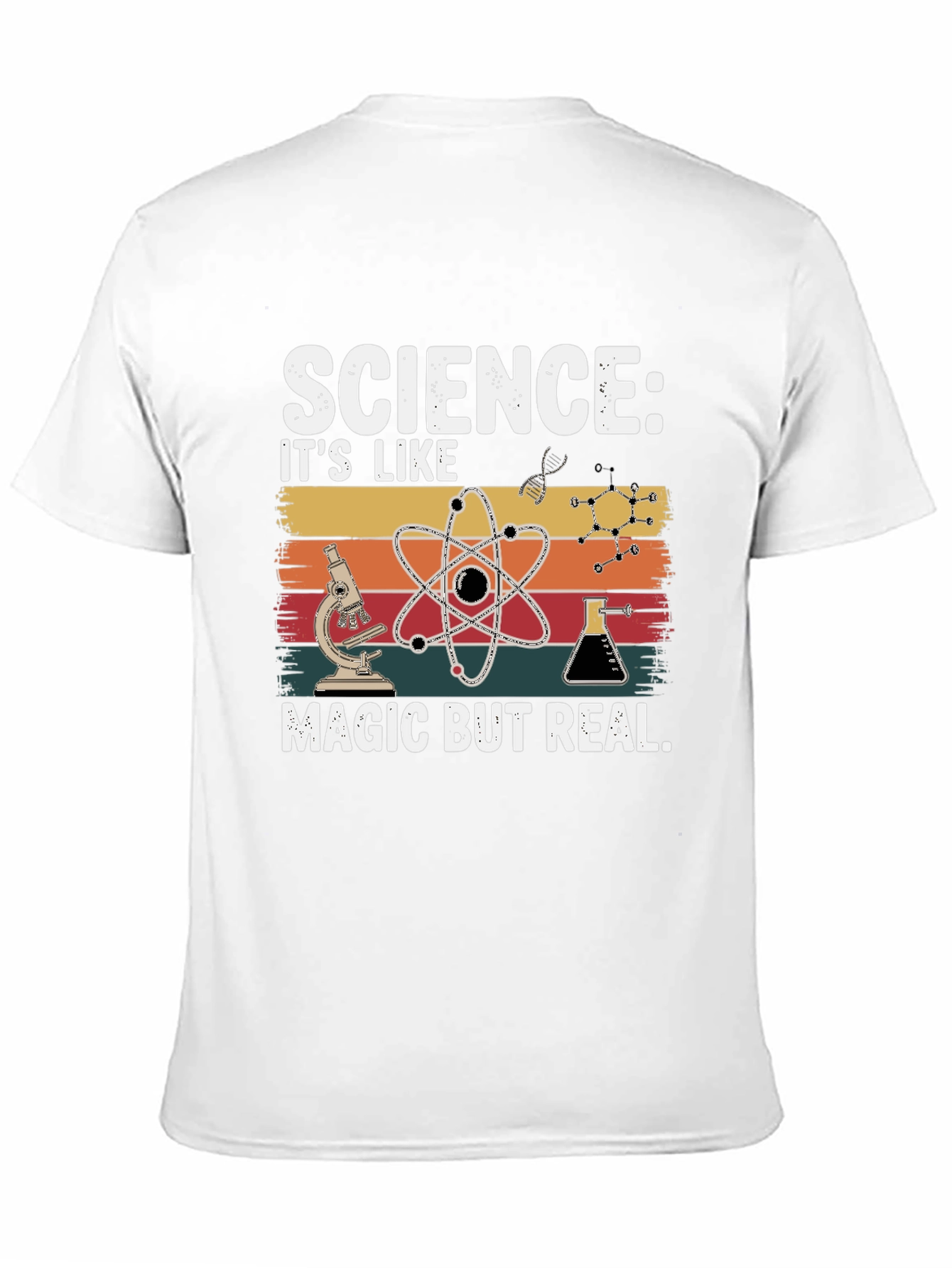 Science: Its Like Magic But Real Black T-Shirt