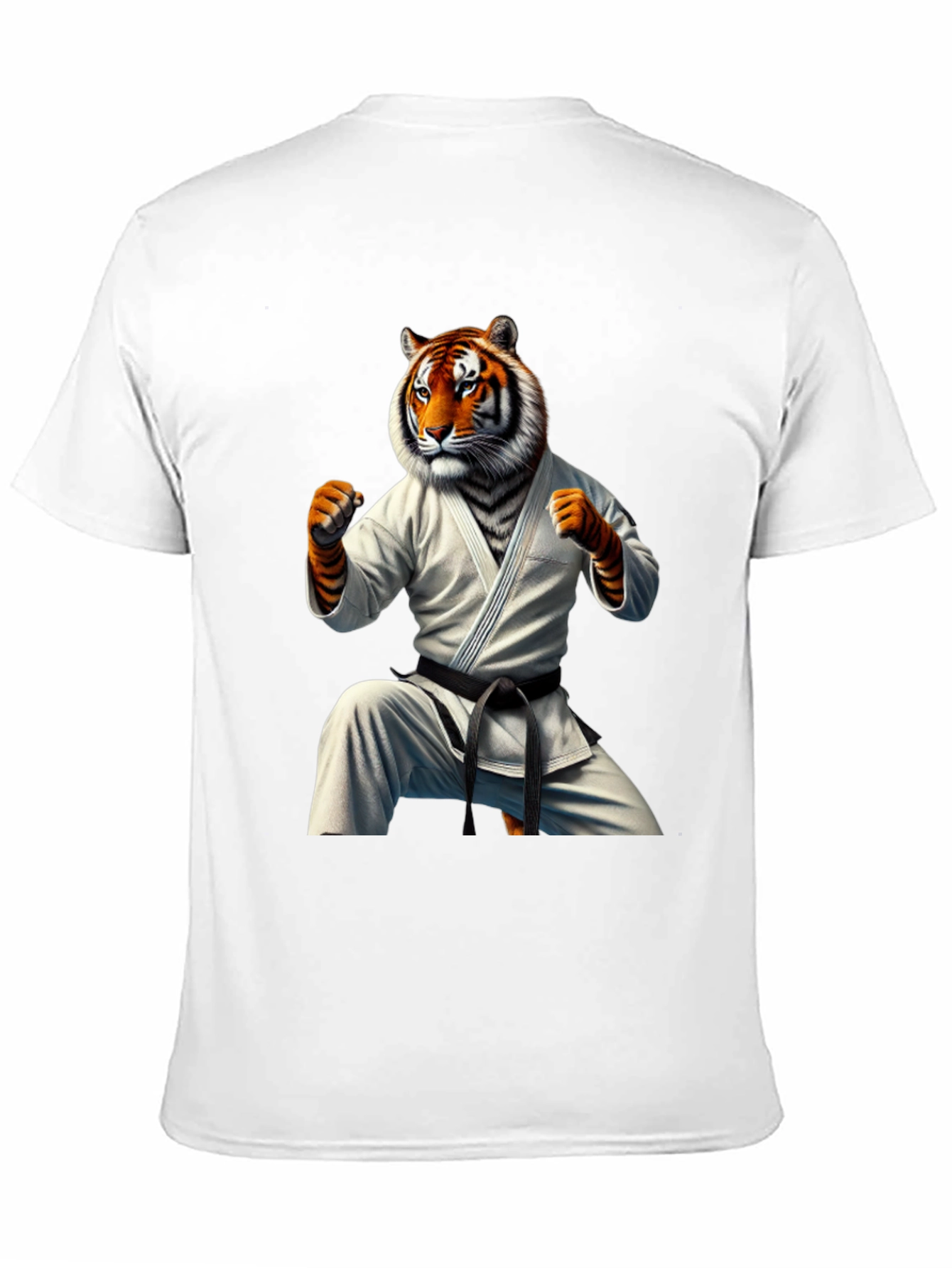 Tiger Karate Black T-Shirt