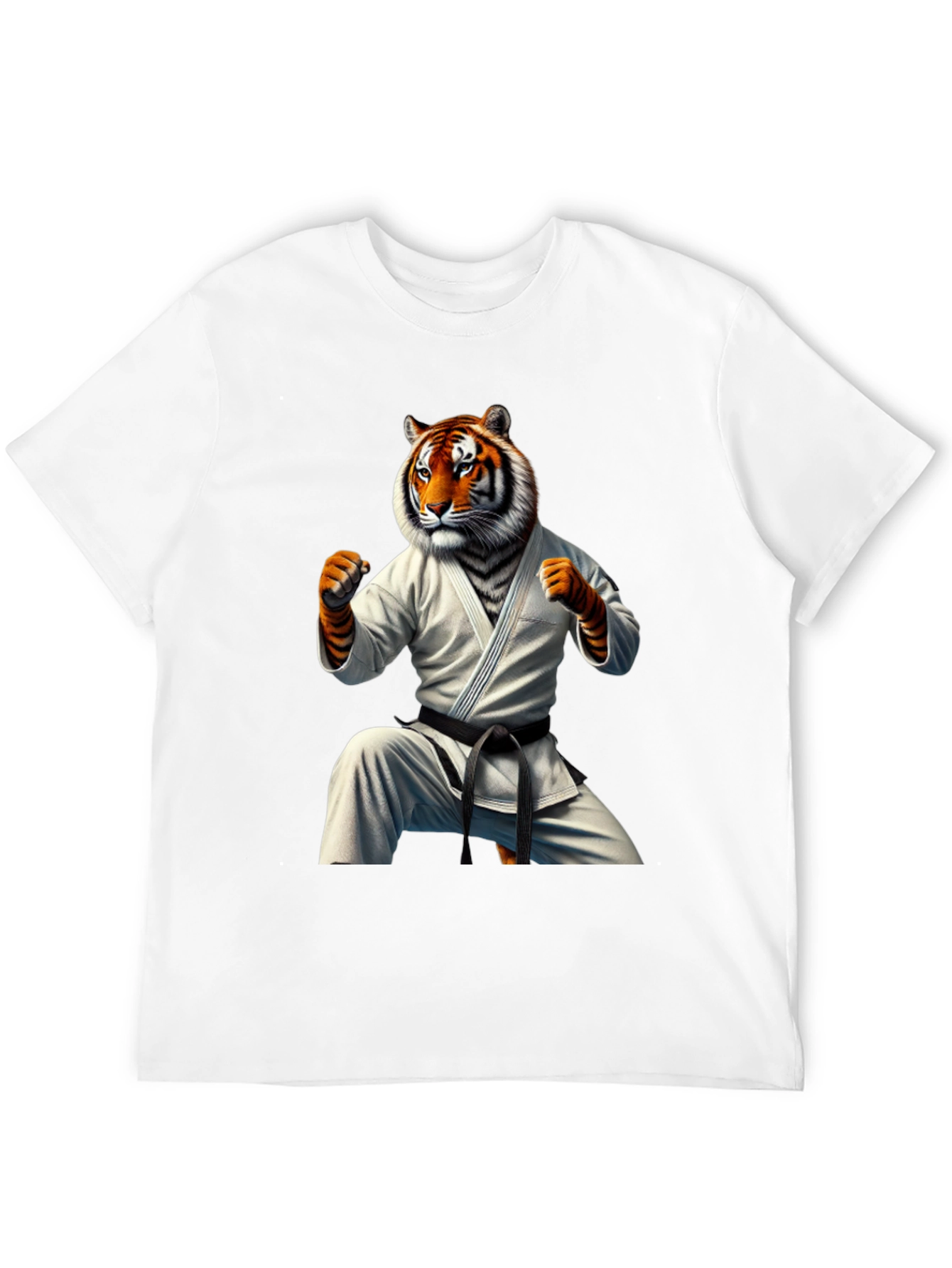 Tiger Karate Black T-Shirt