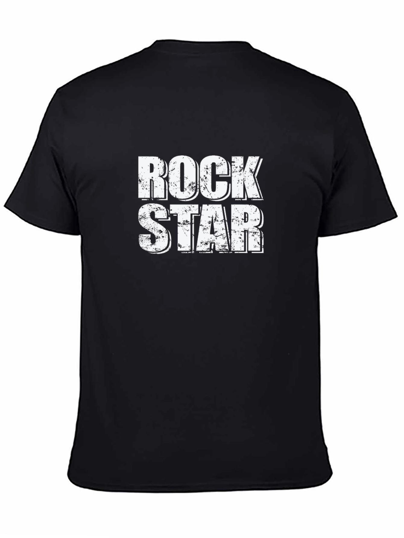 Rock Star Graphic T-Shirt - Black
