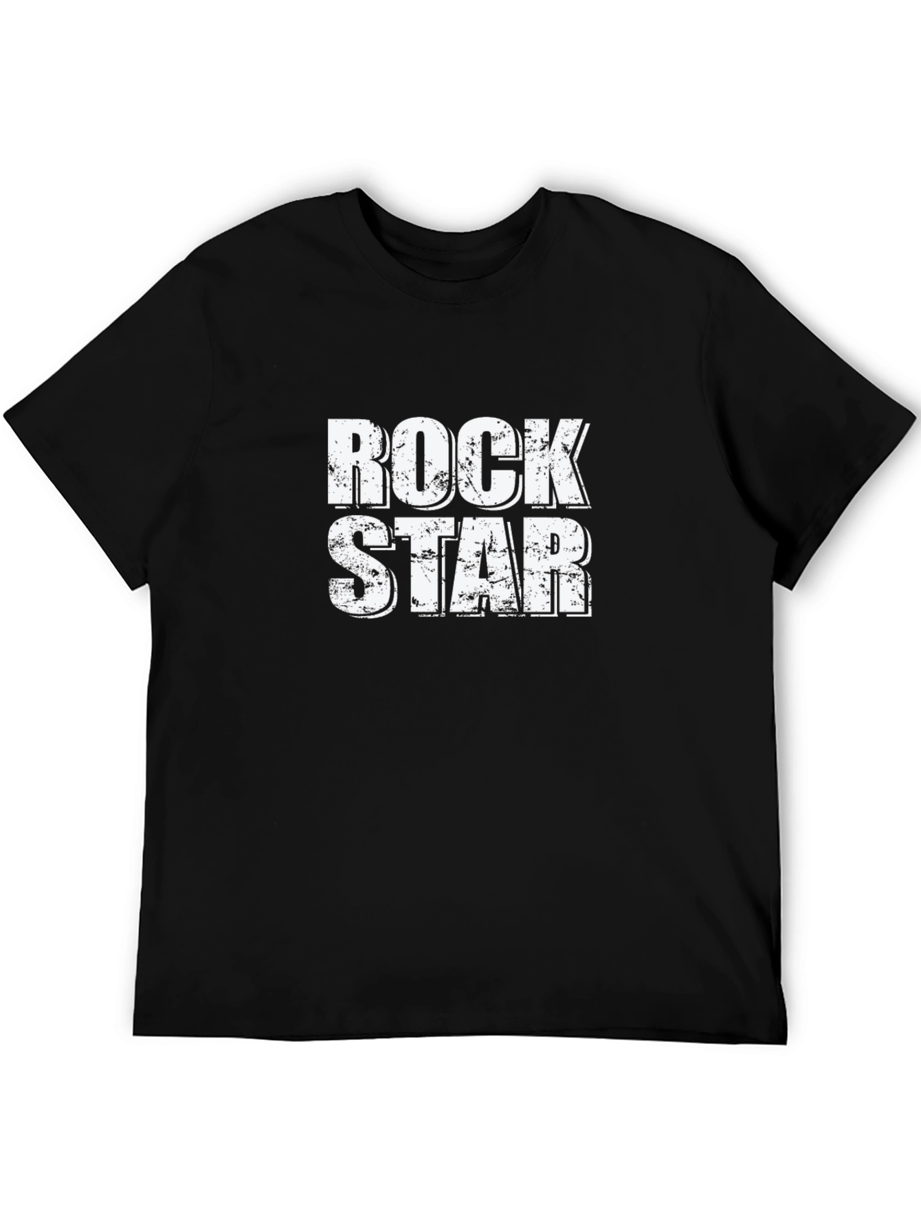 Rock Star Graphic T-Shirt - Black