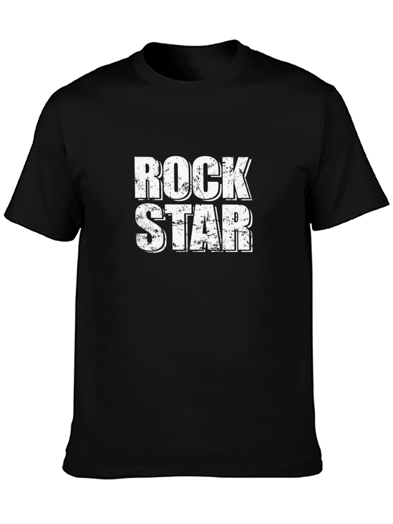 Rock Star Graphic T-Shirt - Black