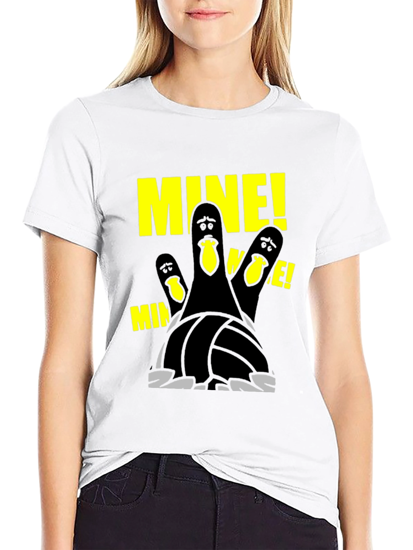 Funny Bowling Pins MINE T-Shirt
