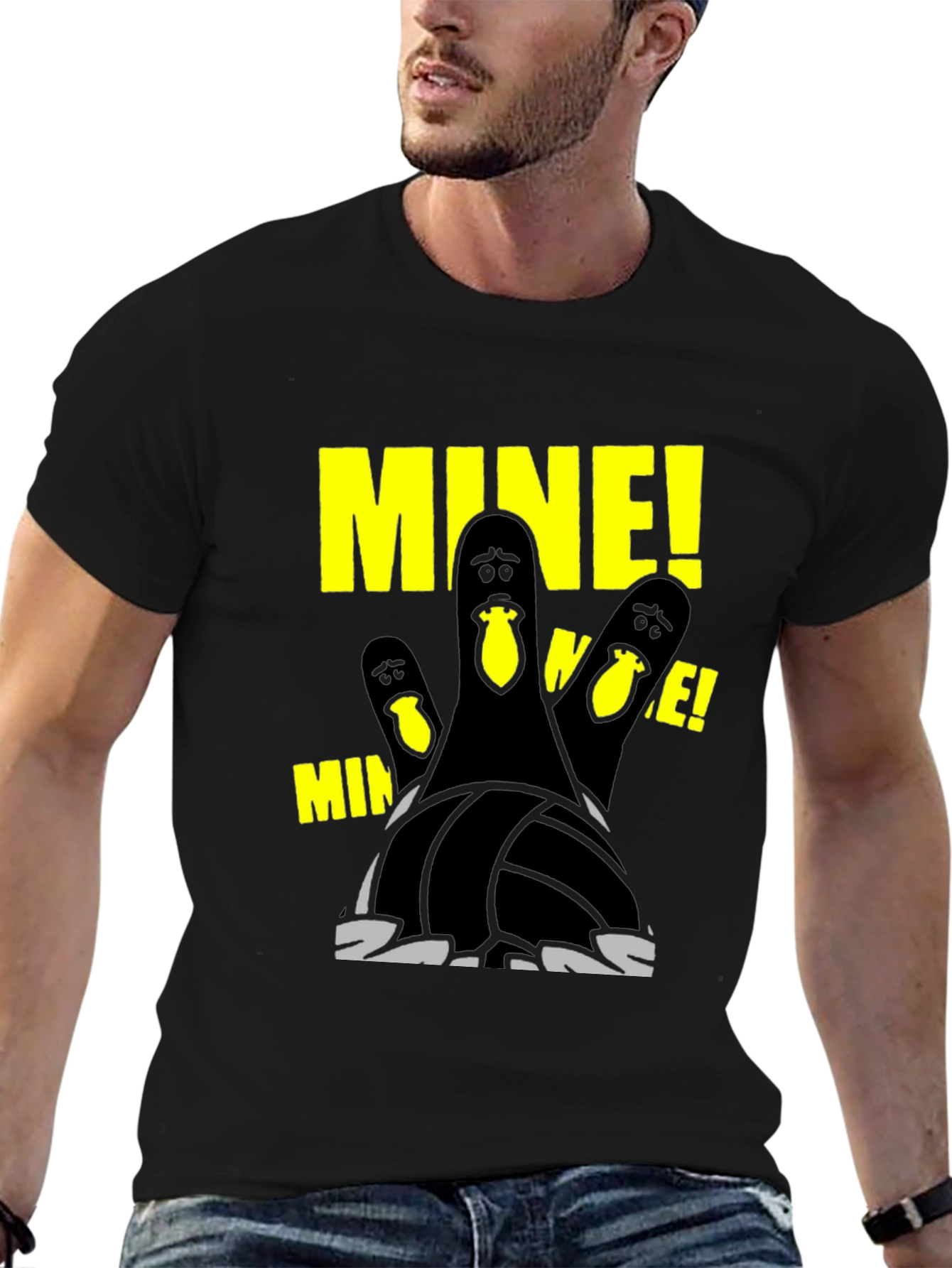 Funny Bowling Pins MINE T-Shirt