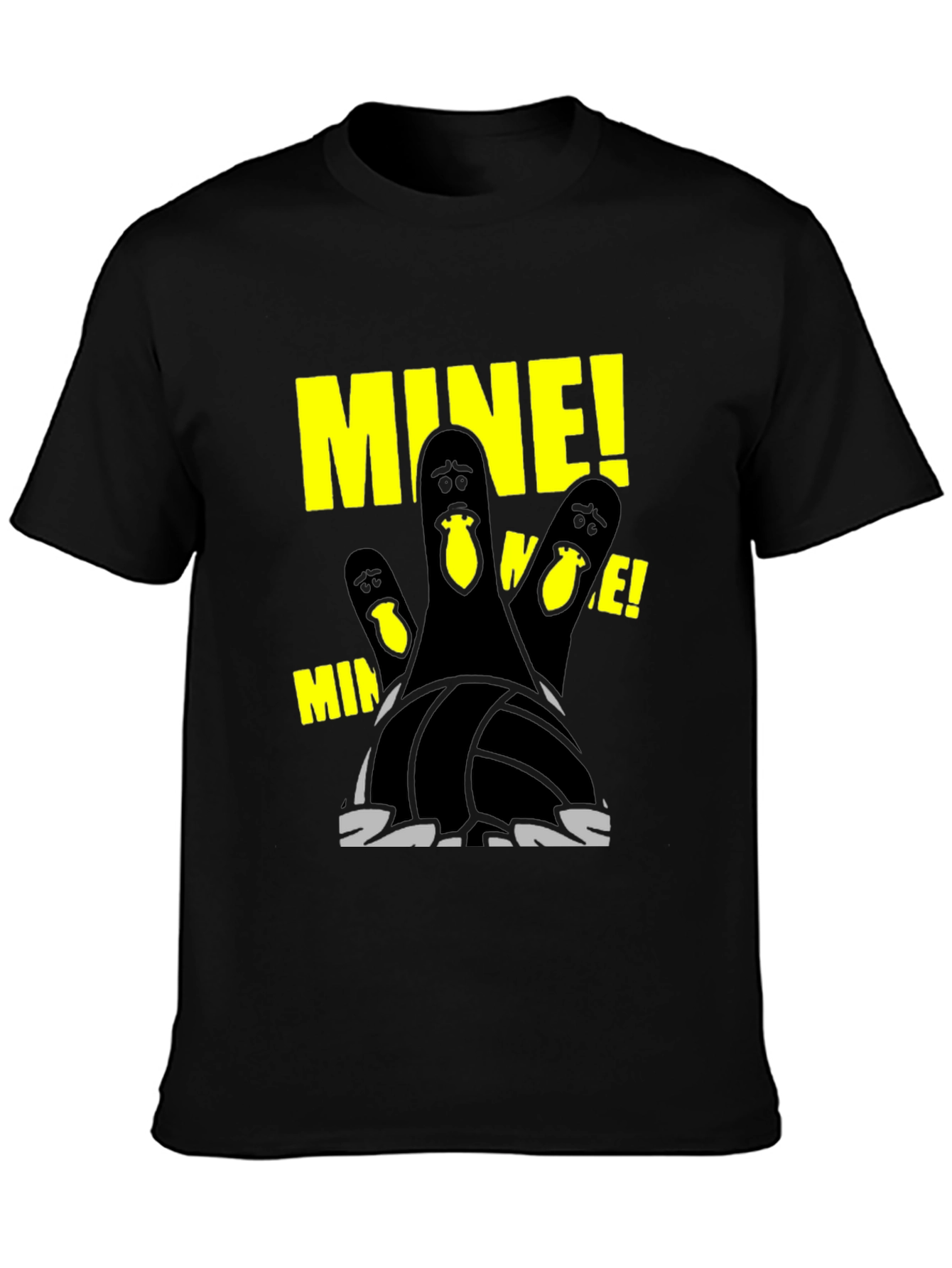Funny Bowling Pins MINE T-Shirt