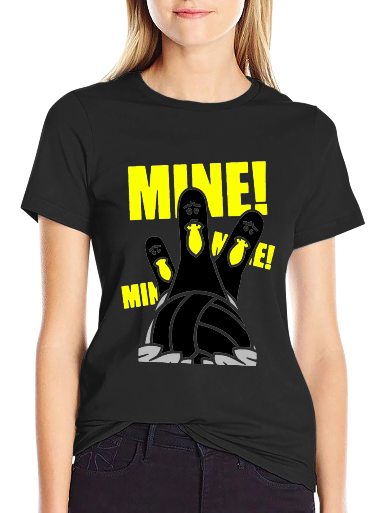 Funny Bowling Pins MINE T-Shirt
