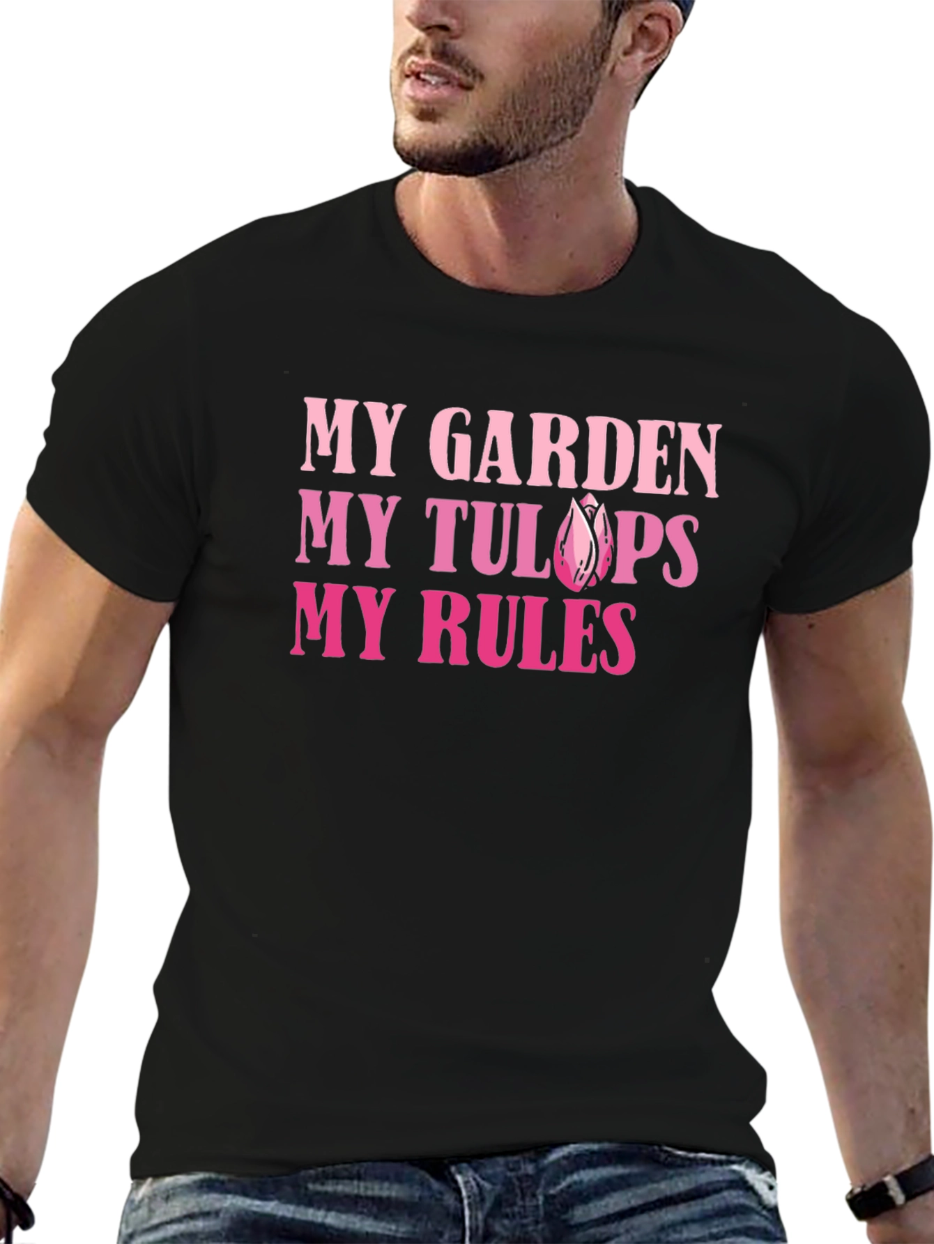 My Garden My Tulips My Rules Graphic Tee