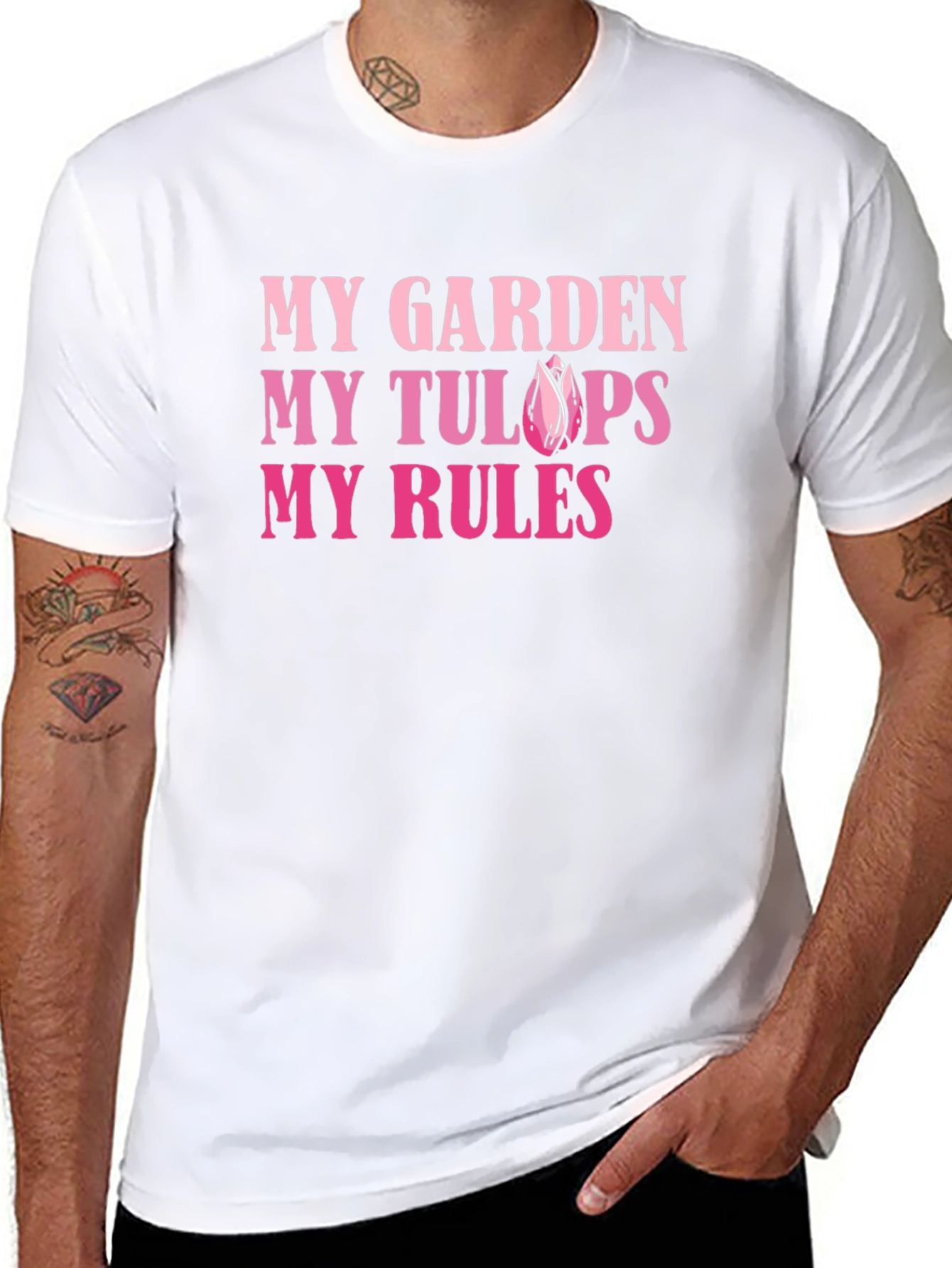 My Garden My Tulips My Rules Graphic Tee