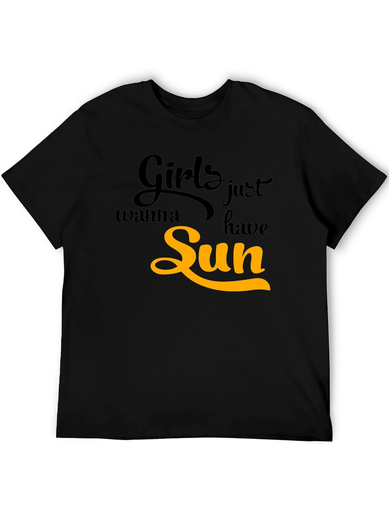 Girls Just Wanna Have Sun Graphic T-Shirt