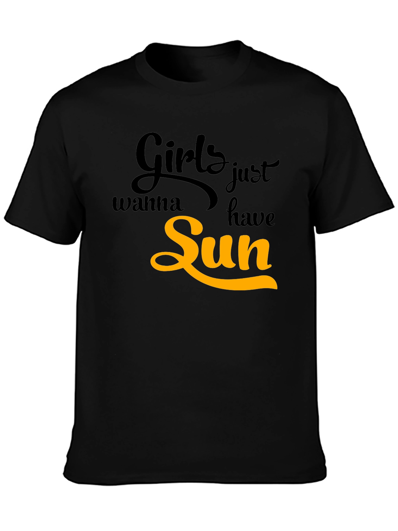 Girls Just Wanna Have Sun Graphic T-Shirt