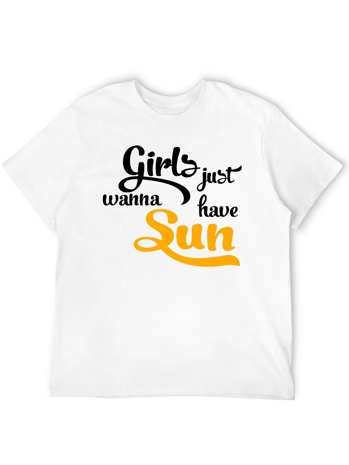 Girls Just Wanna Have Sun Graphic T-Shirt