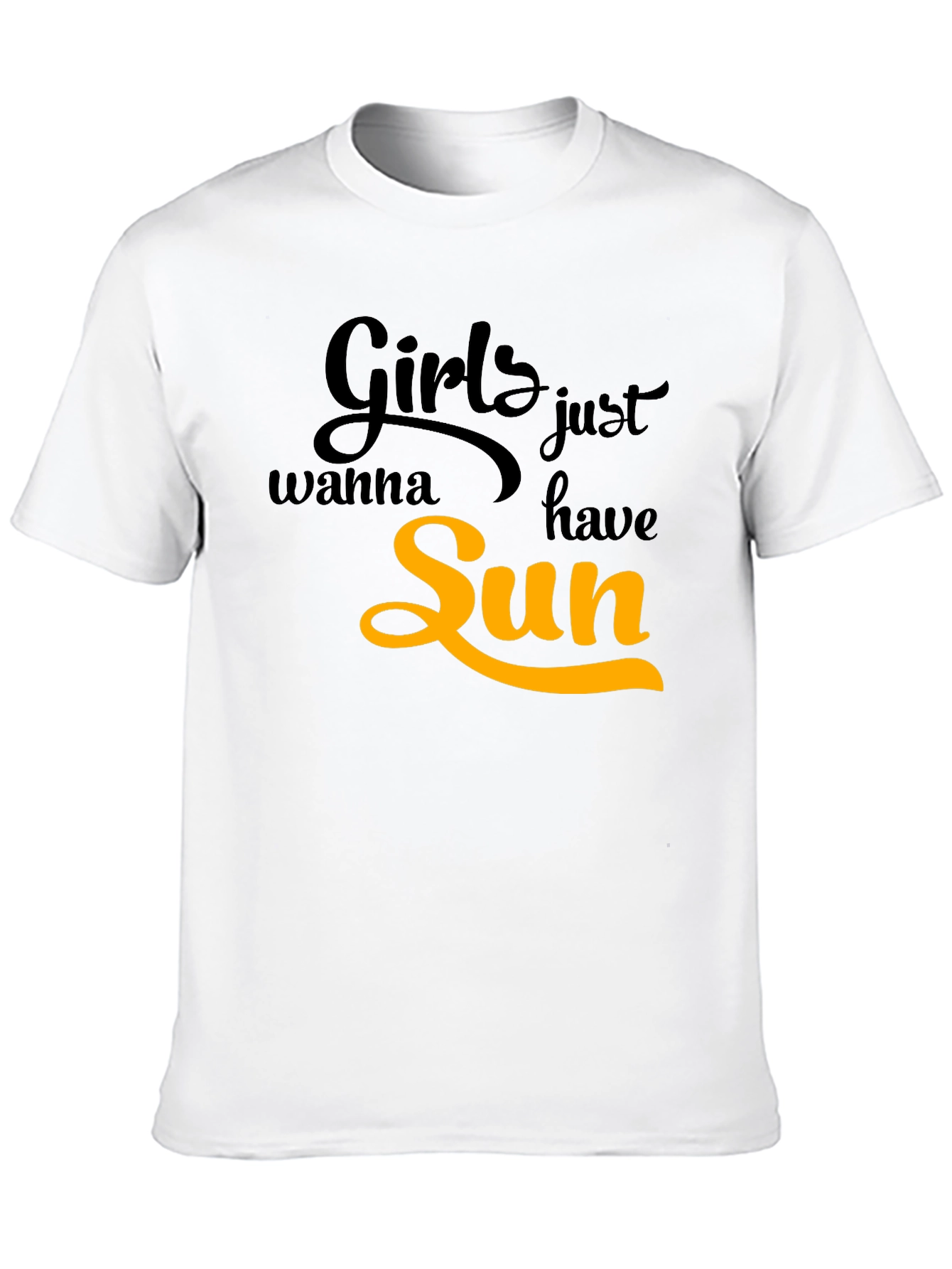 Girls Just Wanna Have Sun Graphic T-Shirt