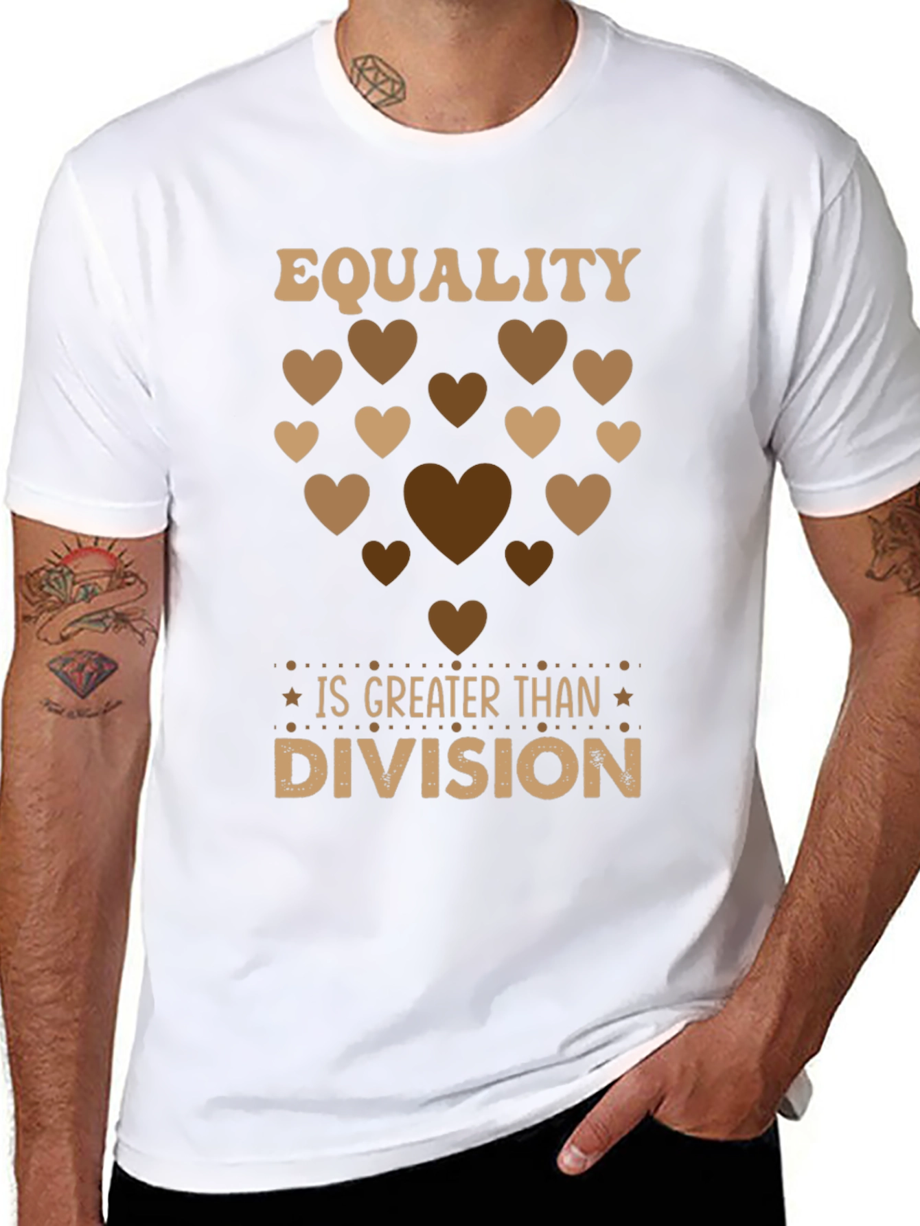 Equality Heart Graphic T-Shirt