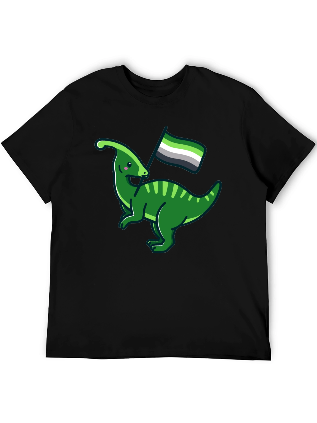 Aromantic Dinosaur Graphic Tee
