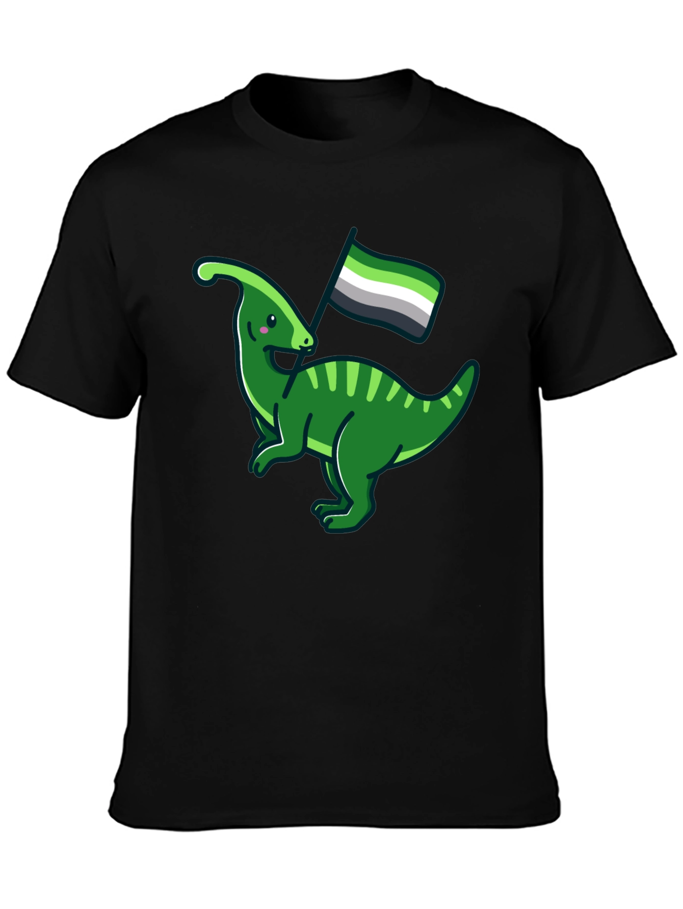 Aromantic Dinosaur Graphic Tee