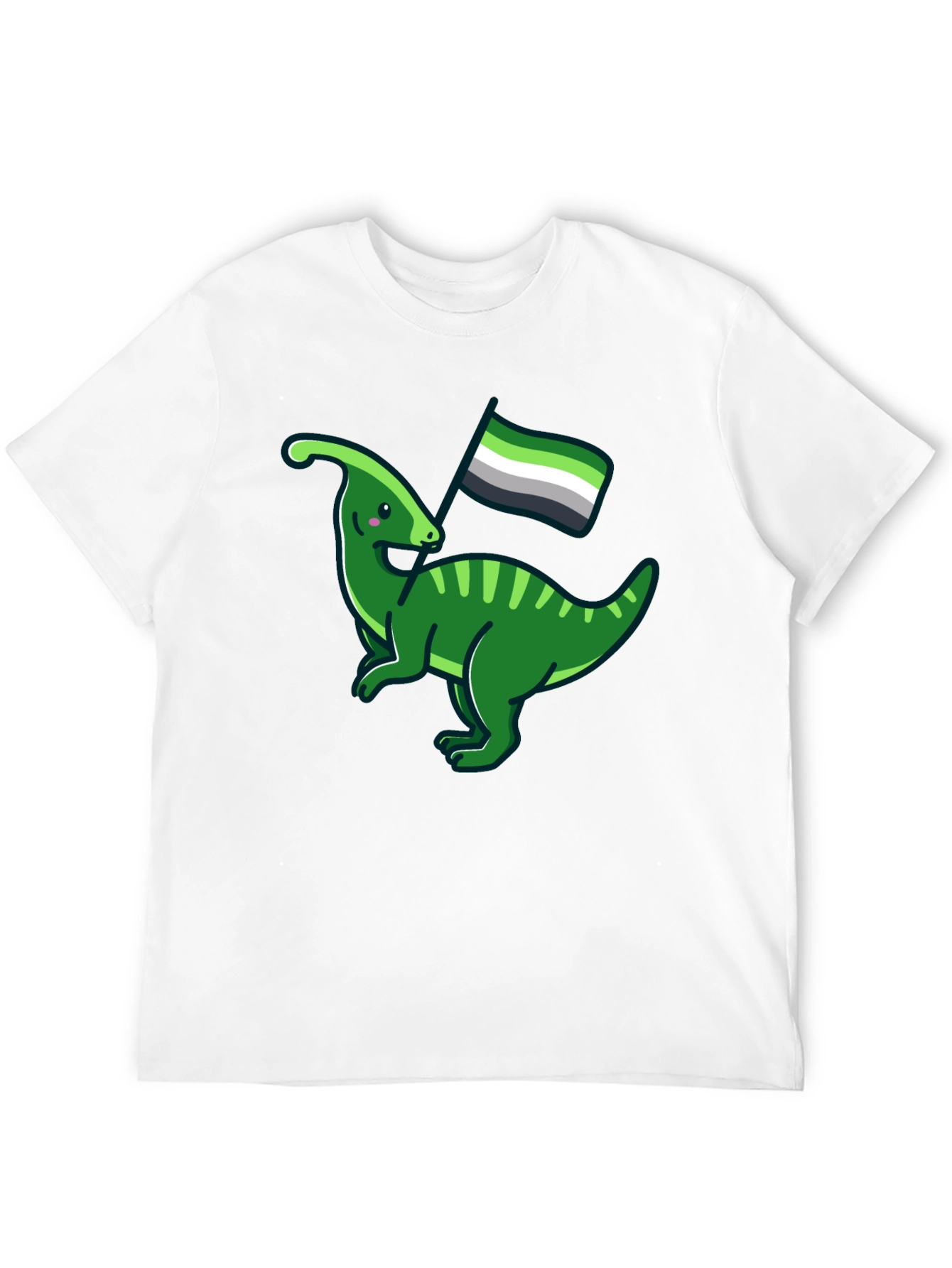 Aromantic Dinosaur Graphic Tee