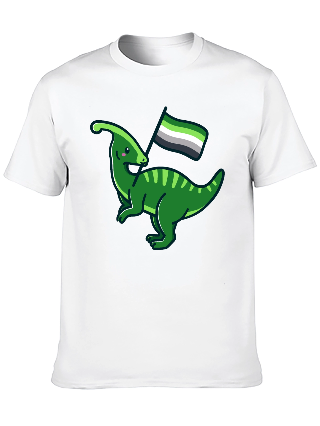 Aromantic Dinosaur Graphic Tee