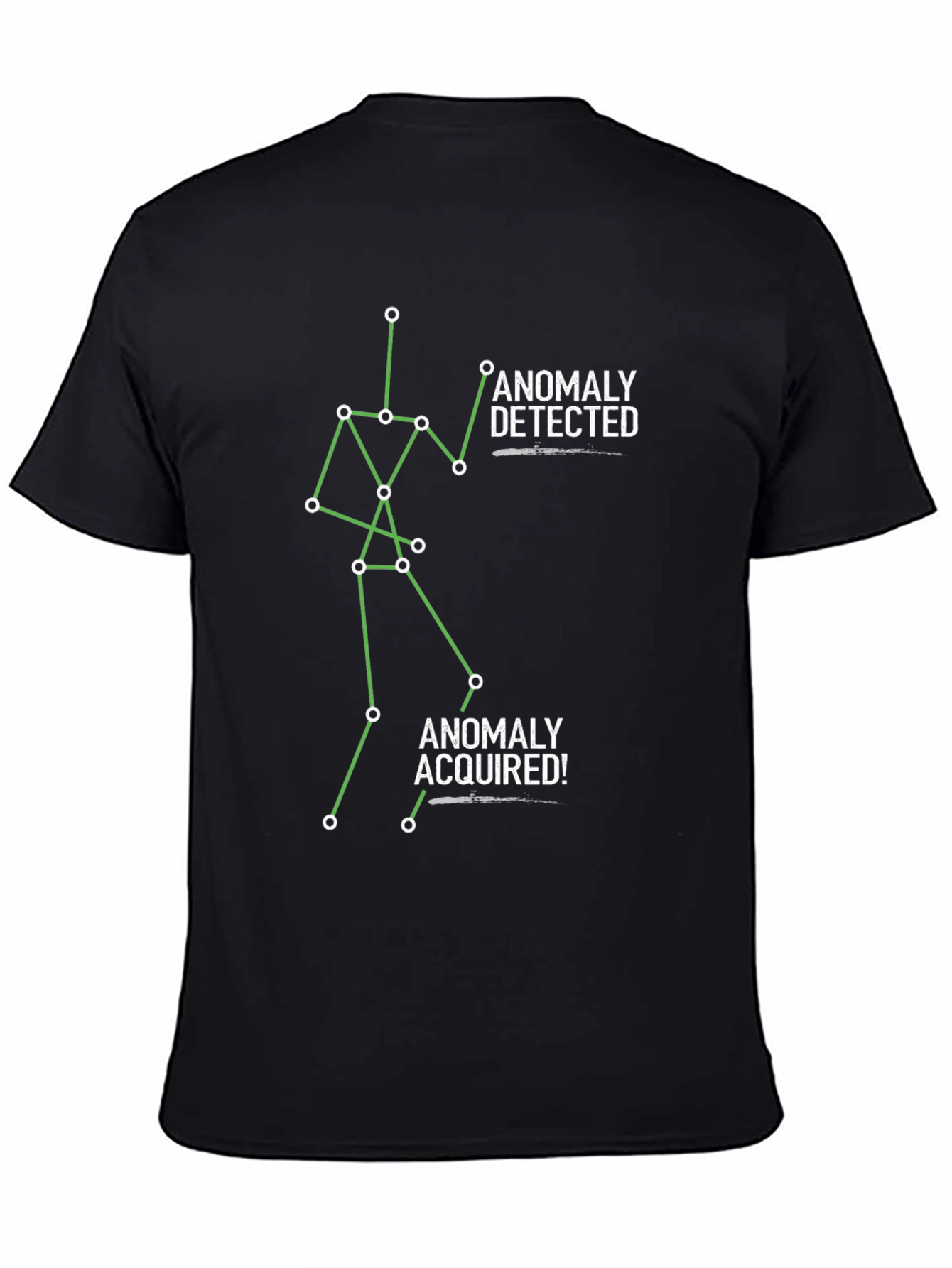 Anomaly Detected T-Shirt - Sci-Fi Design
