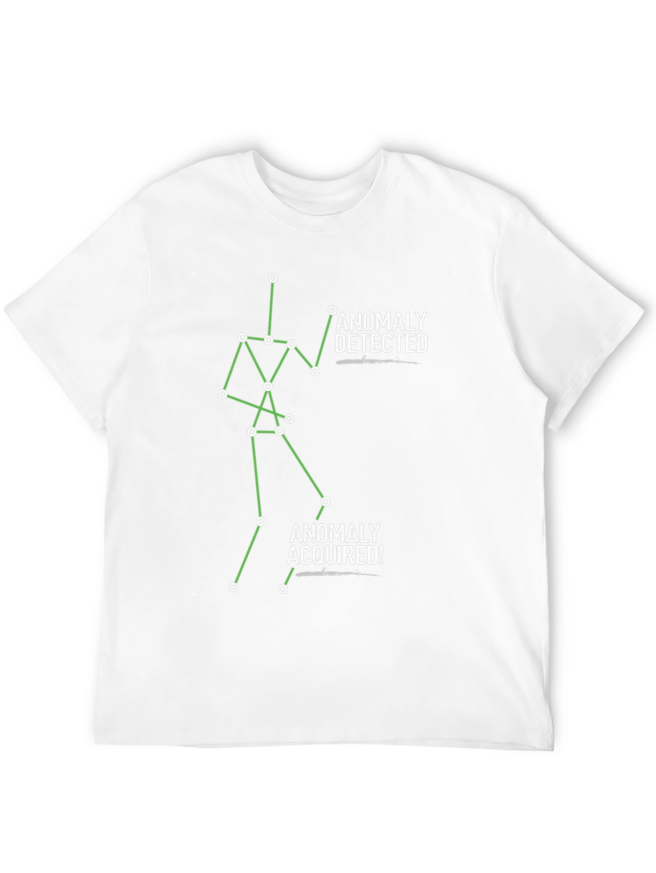 Anomaly Detected T-Shirt - Sci-Fi Design