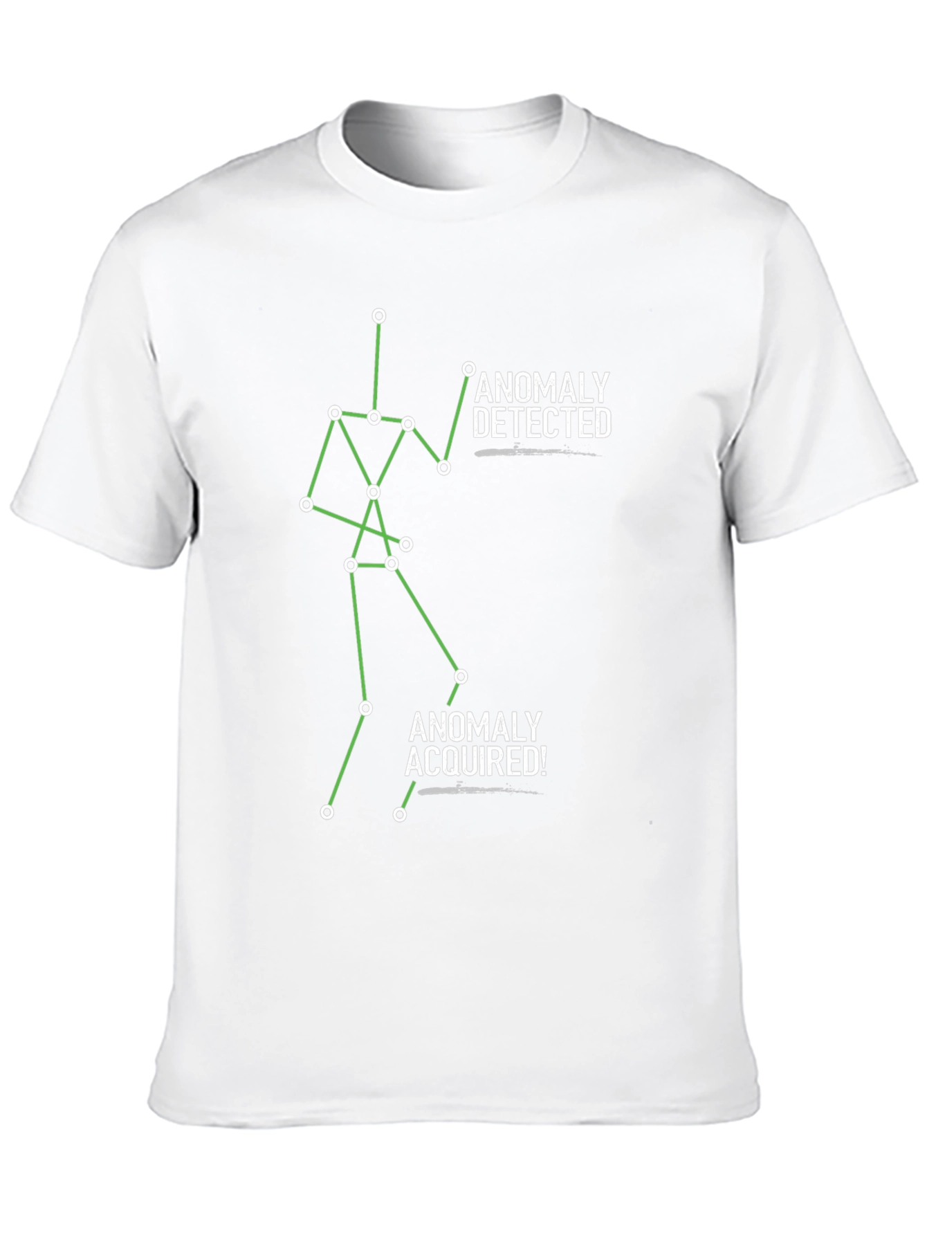 Anomaly Detected T-Shirt - Sci-Fi Design
