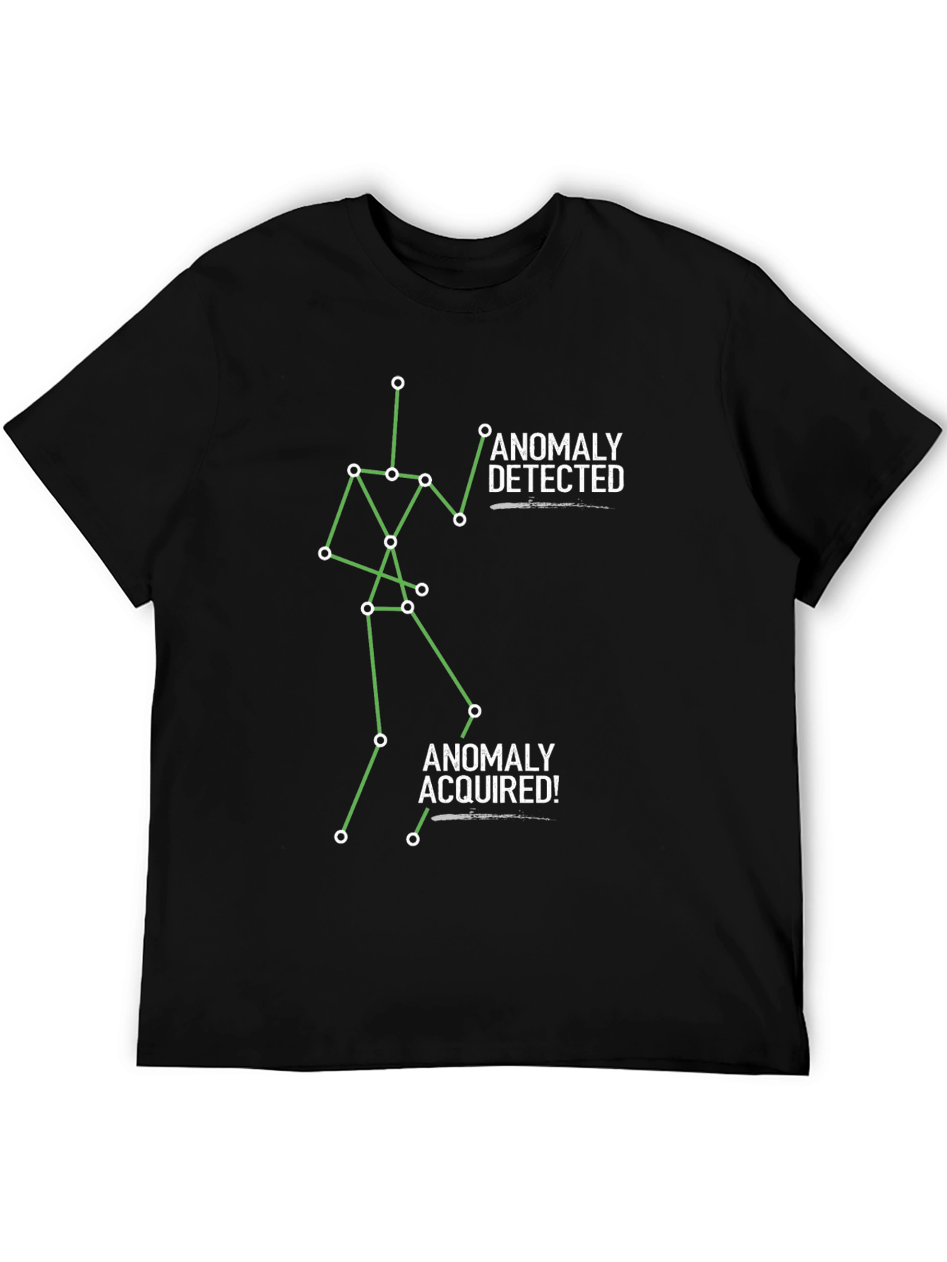 Anomaly Detected T-Shirt - Sci-Fi Design