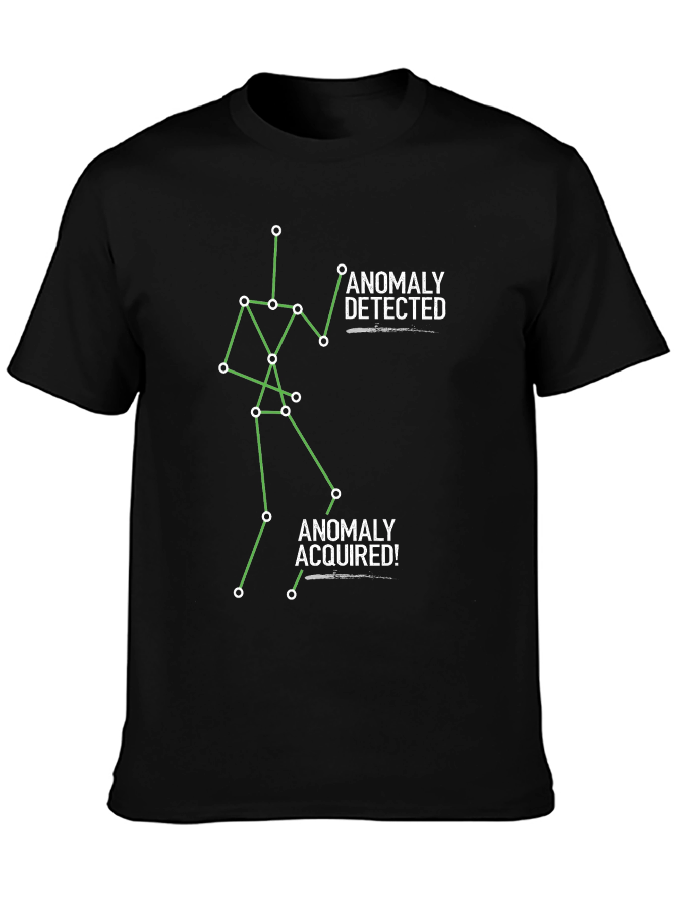 Anomaly Detected T-Shirt - Sci-Fi Design