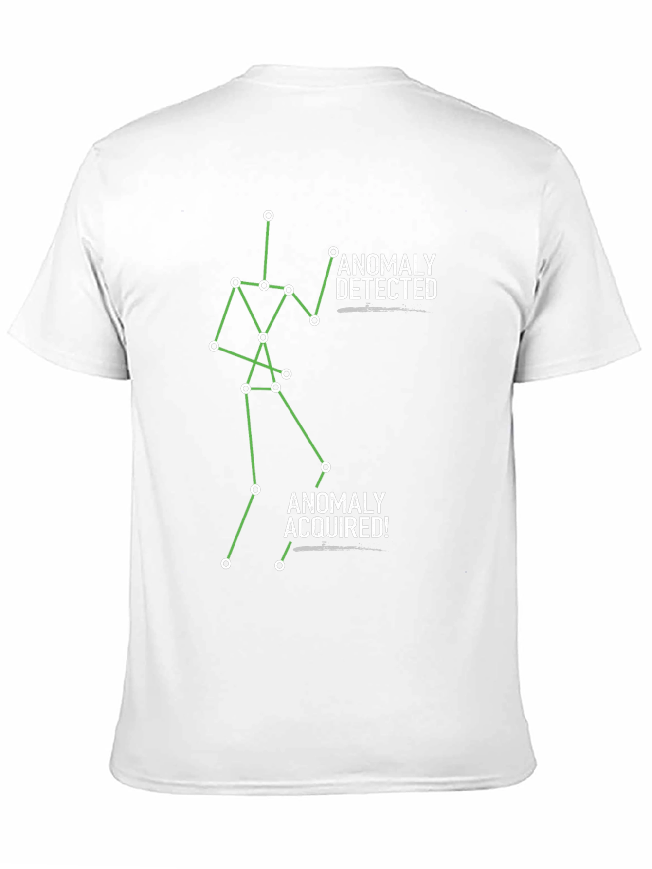Anomaly Detected T-Shirt - Sci-Fi Design