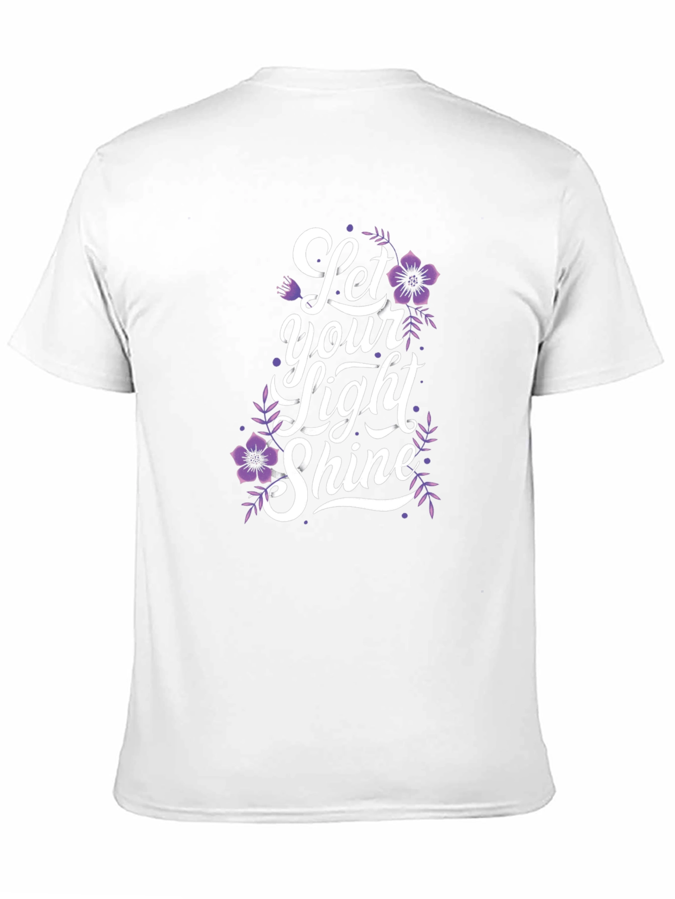 Floral Let Your Light Shine Graphic T-Shirt