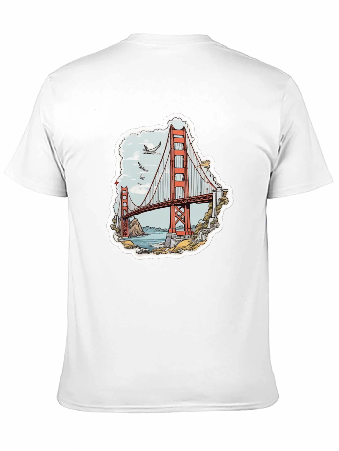 Golden Gate Bridge Graphic T-Shirt