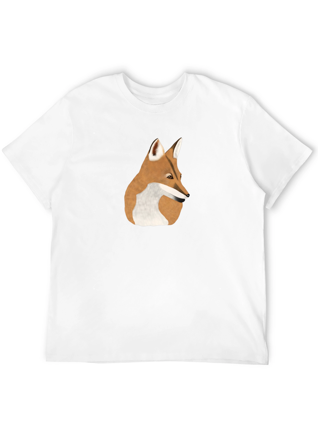 Fox Head Graphic Tee - Premium Cotton